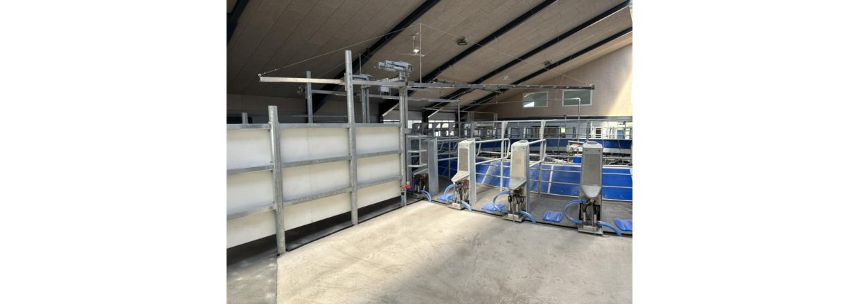 50 pladsers BouMatic Streamline karrusel med viewpoint, Escorter suprme og kodriver 